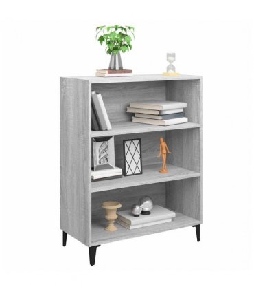 vidaXL Sideboard Concrete Grey 69.5x32.5x90 cm Engineered Wood — V0672030333