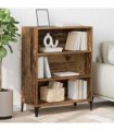 vidaXL Sideboard Old Wood 69.5 x 32.5 x 90 cm Engineered Wood — V0672030335