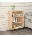 vidaXL Sideboard Sonoma Oak 69.5x32.5x90 cm Engineered Wood — V0672030337