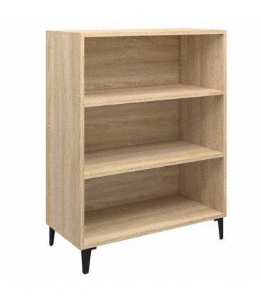 vidaXL Sideboard Sonoma Oak 69.5x32.5x90 cm Engineered Wood — V0672030337