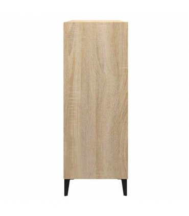 vidaXL Sideboard Sonoma Oak 69.5x32.5x90 cm Engineered Wood — V0672030337