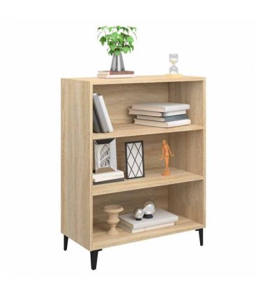 vidaXL Sideboard Sonoma Oak 69.5x32.5x90 cm Engineered Wood — V0672030337