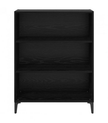 vidaXL Sideboard Black Oak 69.5 x 32.5 x 90 cm Engineered Wood — V0672030340