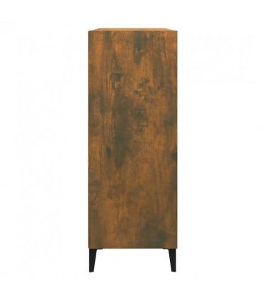 vidaXL Sideboard Smoked Oak 69.5x32.5x90 cm Engineered Wood — V0672030341