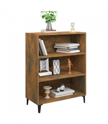 vidaXL Sideboard Smoked Oak 69.5x32.5x90 cm Engineered Wood — V0672030341
