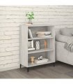 vidaXL Sideboard Grey Sonoma 69.5x32.5x90 cm Engineered Wood — V0672030342