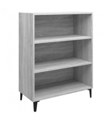 vidaXL Sideboard Grey Sonoma 69.5x32.5x90 cm Engineered Wood — V0672030342