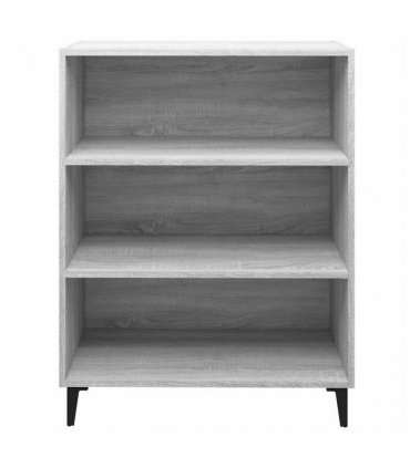 vidaXL Sideboard Grey Sonoma 69.5x32.5x90 cm Engineered Wood — V0672030342