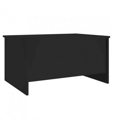 vidaXL Coffee Table Black 80x55.5x41.5 cm Engineered Wood — Size: 80 x 55 x 41.5 cm
