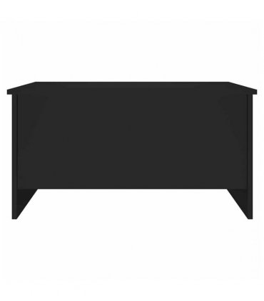 vidaXL Coffee Table Black 80x55.5x41.5 cm Engineered Wood — Size: 80 x 55 x 41.5 cm