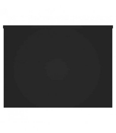 vidaXL Coffee Table Black 80x55.5x41.5 cm Engineered Wood — Size: 80 x 55 x 41.5 cm