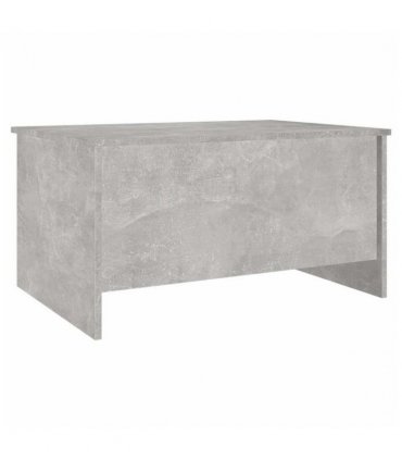 vidaXL Coffee Table Concrete Grey 80x55.5x41.5 cm Engineered Wood — Size: 80 x 55 x 41.5 cm