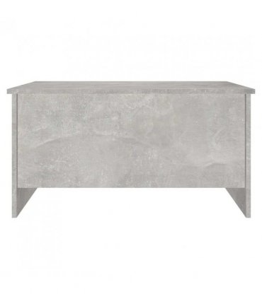 vidaXL Coffee Table Concrete Grey 80x55.5x41.5 cm Engineered Wood — Size: 80 x 55 x 41.5 cm