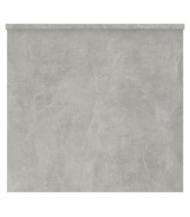 vidaXL Coffee Table Concrete Grey 102x55.5x52.5 cm Engineered Wood — Size: 102 x 55 x 52.5 cm