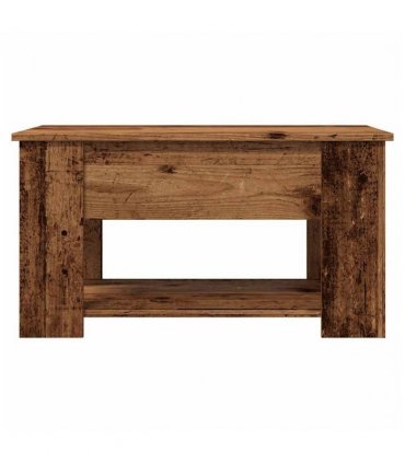 vidaXL Coffee Table Old Wood 79x49x41 cm Engineered Wood