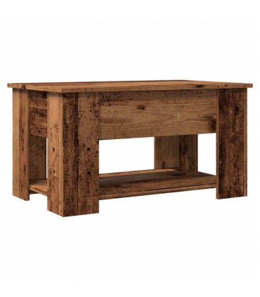 vidaXL Coffee Table Old Wood 79x49x41 cm Engineered Wood