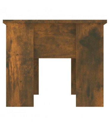 vidaXL Coffee Table Smoked Oak 79x49x41 cm Engineered Wood — Size: 79 x 49 x 42.5 cm