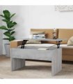 vidaXL Coffee Table Grey Sonoma 80x50.5x41.5 cm Engineered Wood — Size: 80 x 50 x 41.5 cm
