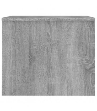 vidaXL Coffee Table Grey Sonoma 80x50.5x41.5 cm Engineered Wood — Size: 80 x 50 x 41.5 cm