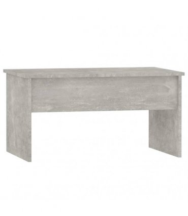 vidaXL Coffee Table Concrete Grey 80x50.5x41.5 cm Engineered Wood — Size: 80 x 50 x 41.5 cm