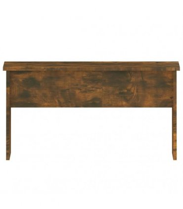 vidaXL Coffee Table Smoked Oak 80x50.5x41.5 cm Engineered Wood — Size: 80 x 50 x 41.5 cm