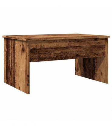 vidaXL Coffee Table Old Wood 80x50.5x41.5 cm Engineered Wood — Size: 80 x 50 x 41.5 cm