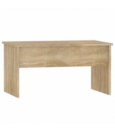 vidaXL Coffee Table Sonoma Oak 80x50.5x41.5 cm Engineered Wood — Size: 80 x 50 x 41.5 cm