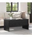 vidaXL Coffee Table Black Oak 102 x 50.5 x 46.5 cm Engineered Wood