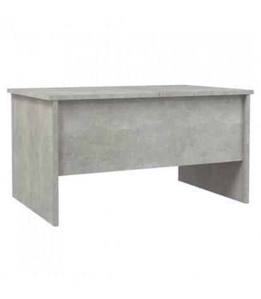 vidaXL Coffee Table Concrete Grey 80x50x42.5 cm Engineered Wood — Size: 80 x 50 x 42.5 cm