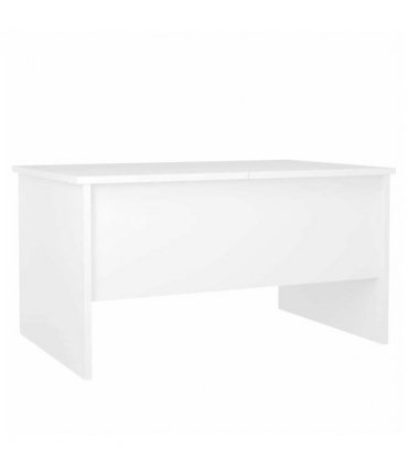 vidaXL Coffee Table White 80x50x42.5 cm Engineered Wood — Size: 80 x 50 x 42.5 cm