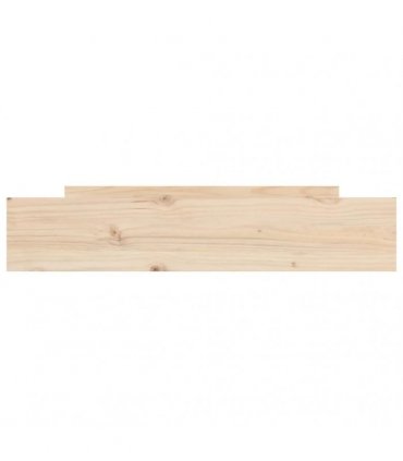 vidaXL Bed Drawers 2 pcs Solid Wood Pine — Colour: natural, Size: 95 x 93 x 18 cm
