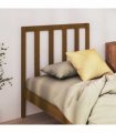 vidaXL Bed Headboard | Honey Brown | Solid Pine Wood | Single | Appealing Design — Size: 95 x 100 cm