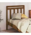 vidaXL Bed Headboard Honey Brown 95x4x100 cm Solid Wood Pine — Size: 95 x 100 cm — V0672031197