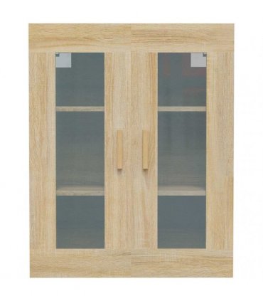 vidaXL Hanging Wall Cabinet Sonoma Oak 69.5x34x90 cm