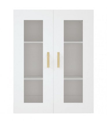 vidaXL Hanging Wall Cabinet White 69.5x34x90 cm