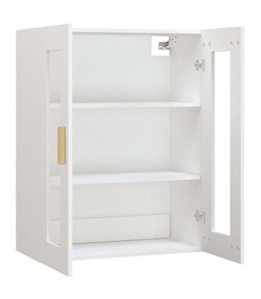 vidaXL Hanging Wall Cabinet White 69.5x34x90 cm