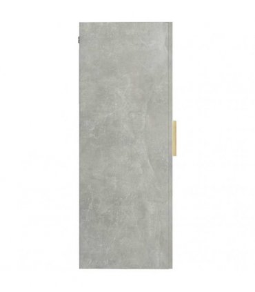 vidaXL Hanging Wall Cabinet Concrete Grey 69.5x34x90 cm