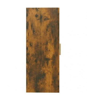 vidaXL Hanging Wall Cabinet Smoked Oak 69.5x34x90 cm