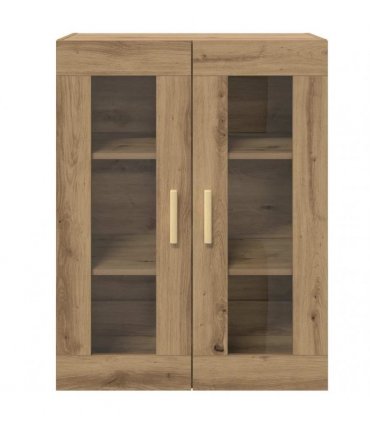 vidaXL Hanging Wall Cabinet Artisian Oak 69.5x34x90 cm