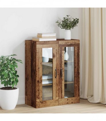 vidaXL Storage Cabinet Wall-mounted Old Wood 69.5 x 34 x 90 cm