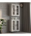 vidaXL Hanging Wall Cabinet Concrete Grey 69.5x34x90 cm — V0672031573