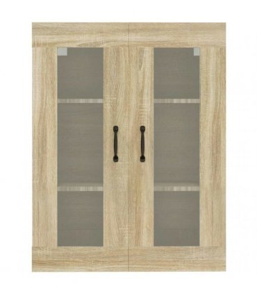 vidaXL Hanging Wall Cabinet Sonoma Oak 69.5x34x90 cm — V0672031576