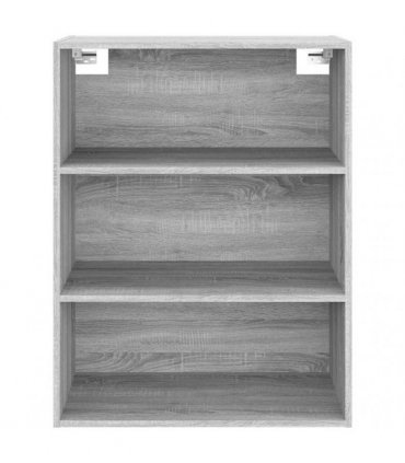 vidaXL Hanging Wall Cabinet Grey Sonoma 69.5x32.5x90 cm