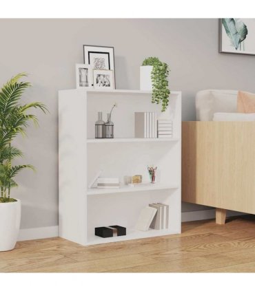 vidaXL Hanging Wall Cabinet White 69.5x32.5x90 cm