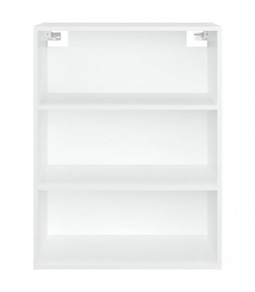 vidaXL Hanging Wall Cabinet White 69.5x32.5x90 cm