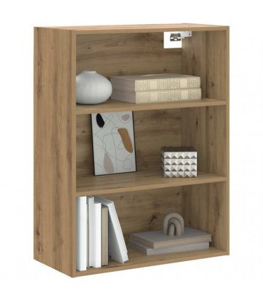 vidaXL Hanging Wall Cabinet Artisan Oak 69.5x32.5x90 cm