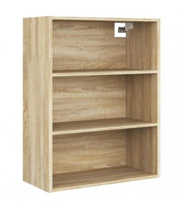 vidaXL Hanging Wall Cabinet Sonoma Oak 69.5x32.5x90 cm