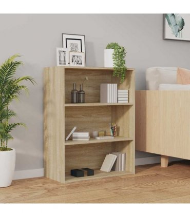 vidaXL Hanging Wall Cabinet Sonoma Oak 69.5x32.5x90 cm