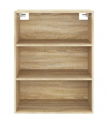 vidaXL Hanging Wall Cabinet Sonoma Oak 69.5x32.5x90 cm