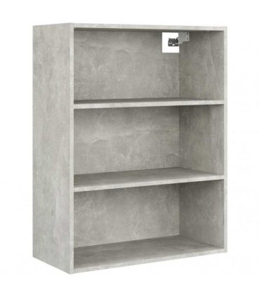 vidaXL Hanging Wall Cabinet Concrete Grey 69.5x32.5x90 cm
